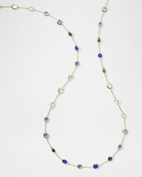Rock Candy Mare Stone Station Chain Necklace in 18K Gold