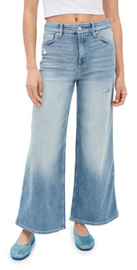 Good American Good Skate Wide Cropped Jeans Indigo958 4
