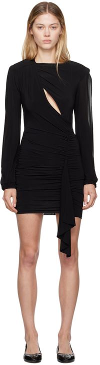 Isabel Marant Black Vinia Minidress