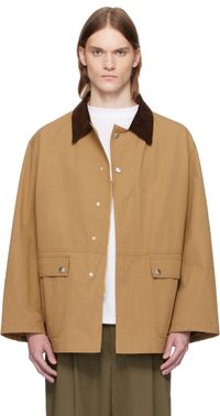 The Row Tan Frank Jacket