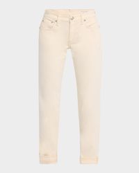 Dre Low-Rise Slim Boyfriend Jeans
