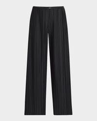Gala Wide-Leg Pleated Pants