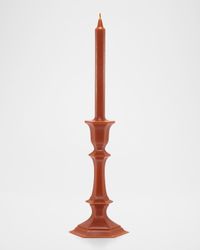 Harcourt Candlestick Candle, Orange