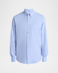 Men's Oxford Button-Collar Dress Shirt