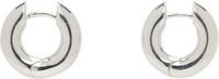 Sophie Buhai Silver Bagel Hoop Earrings