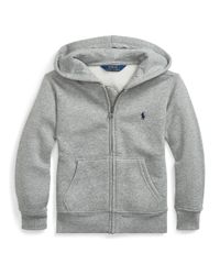 Boy's Cotton-Blend-Fleece Hoodie, Size 2-7