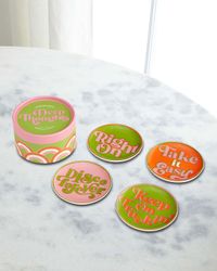 Deep Thoughts Coasters, Set of 4