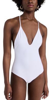 JADE Swim All In One Piece White L