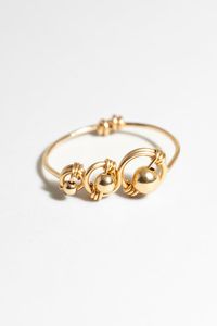 Yay - Bague triple amélia - or - Taille 60 - Doré