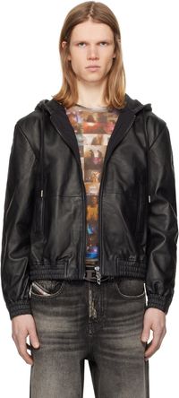 Diesel Black L-Ochs Jacket