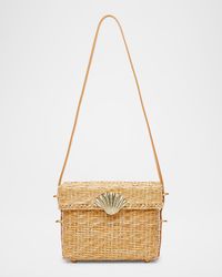 The Box Rattan Shoulder Bag