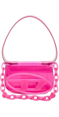 Diesel 1DR Iconic Shoulder Bag Azalea Pink One Size