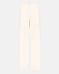 Grayson Low-Rise Twill Pants