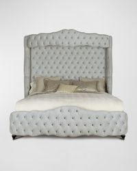 Grand Chez Tufted King Bed