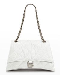 Crush Medium Quilted Chain Bag