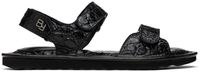 BY FAR Black Gideon Sandals