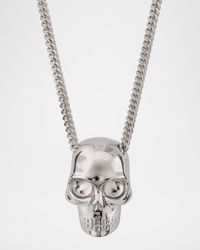 Men's Skull Pendant Necklace