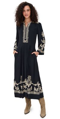 Isabel Marant Étoile Feliana Dress Black 34