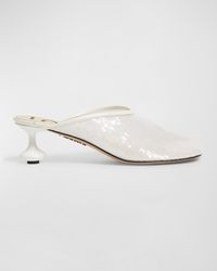 Toy Sequin Mule Pumps