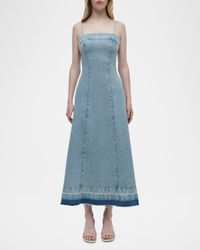 Clarissa Sleeveless Denim Dress