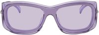 Givenchy Purple Rectangular Sunglasses