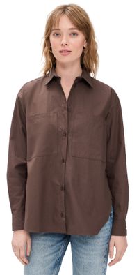 LE BOP Teddy Buttondown Brown XXS
