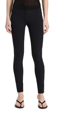 Veronica Beard Black Scuba Leggings Black 22