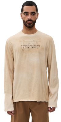 Acne Studios Edden U Long Sleeve Tee Sand Beige XS