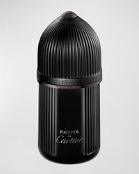 Pasha de Cartier Noir Absolu Eau de Parfum, 3.3 oz.