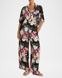 Aloha Floral Button-Front Shirt