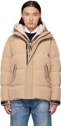 MACKAGE Tan Riley Classic Down Jacket