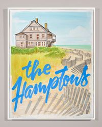'The Hamptons' Wall Art