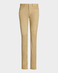 Scottie Lamb-Suede Pants