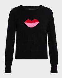 Hot Lips Crewneck Sweater