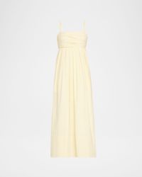 Claudine Technical Poplin Midi Dress