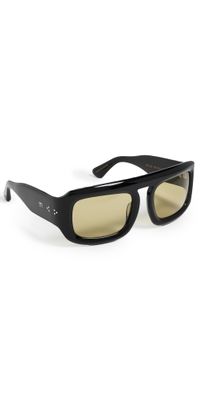 Elisa Johnson Aries Sunglasses Gloss Black One Size