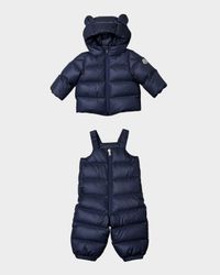 Kid's Deidre Hooded Jacket & Snowsuit, Size 1M-3