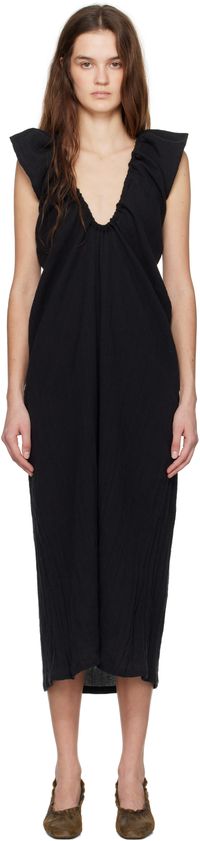 Baserange Robe longue Max noire