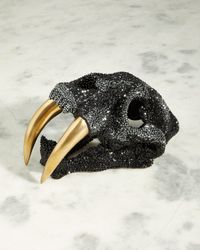 Luxe Sabertoothed Tiger Skull