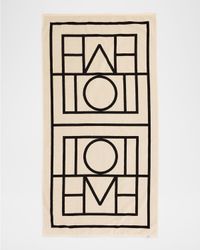 Monogram Jacquard Beach Towel