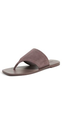 A. EMERY Paton Sandals Putty Suede 36