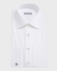 Pleated Tuxedo Shirt