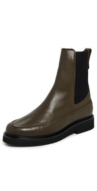 Varley Eileen Chelsea Boots Dark Olive 7