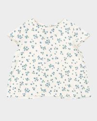 Rosie H-W x Girl's Mioblu Floral Cotton Top, Size 12M-6