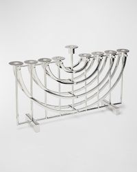 Nickel Hanukkah Menorah