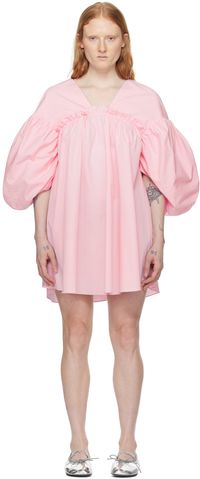 Kika Vargas Robe courte Annie rose exclusive à SSENSE
