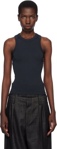 FLORE FLORE Navy Hannah Tank Top