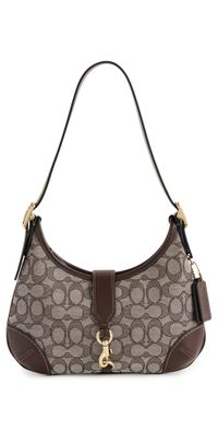 Coach The Originals Signature Jacquard Hobo Oak Maple One Size