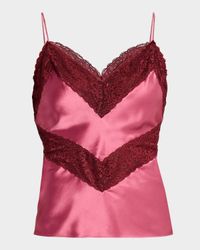 Brimsley Silk Lace Cami Top