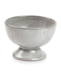 Wilson Cement Glaze Small Footed Serving Bowls, Set of 2